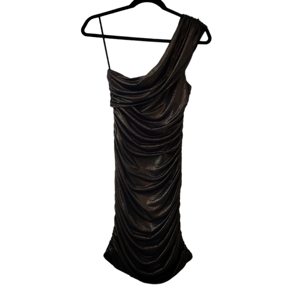 Frederick's of Hollywood Ruched Metallic dress